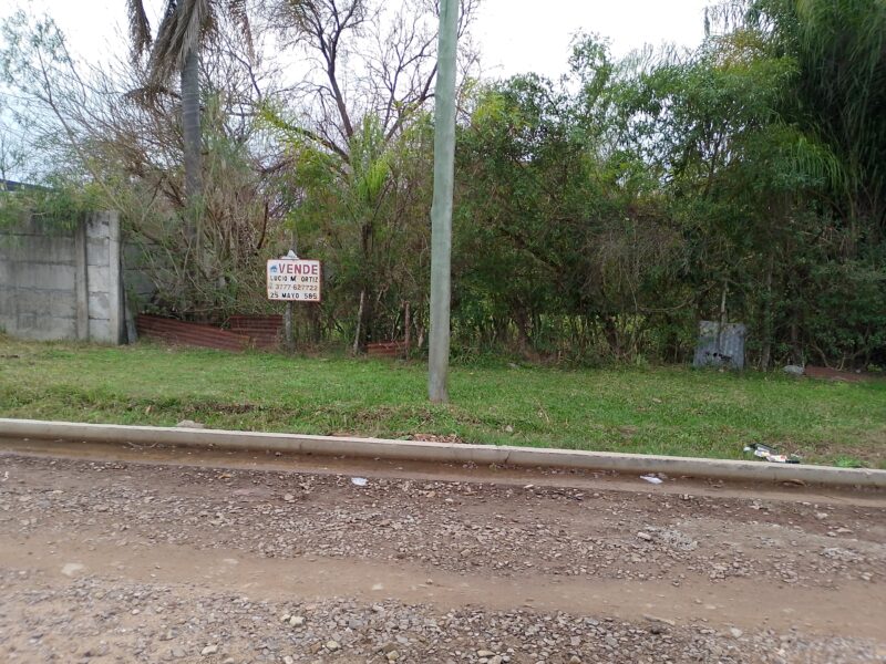 Vendo Terreno Roque Saénz Peña Entre Mancini y Constitución