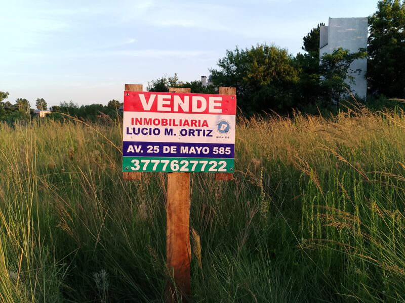 VENDO Terreno Paseo de los Pajaros