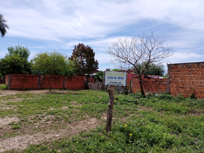 VENDO Terreno | Reconquista y Los Ceibos