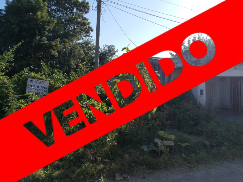 VENDO Terreno | Eva Perón S/N
